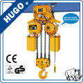 chinese construction equipment 1.5ton electric chain hoist with lash hook